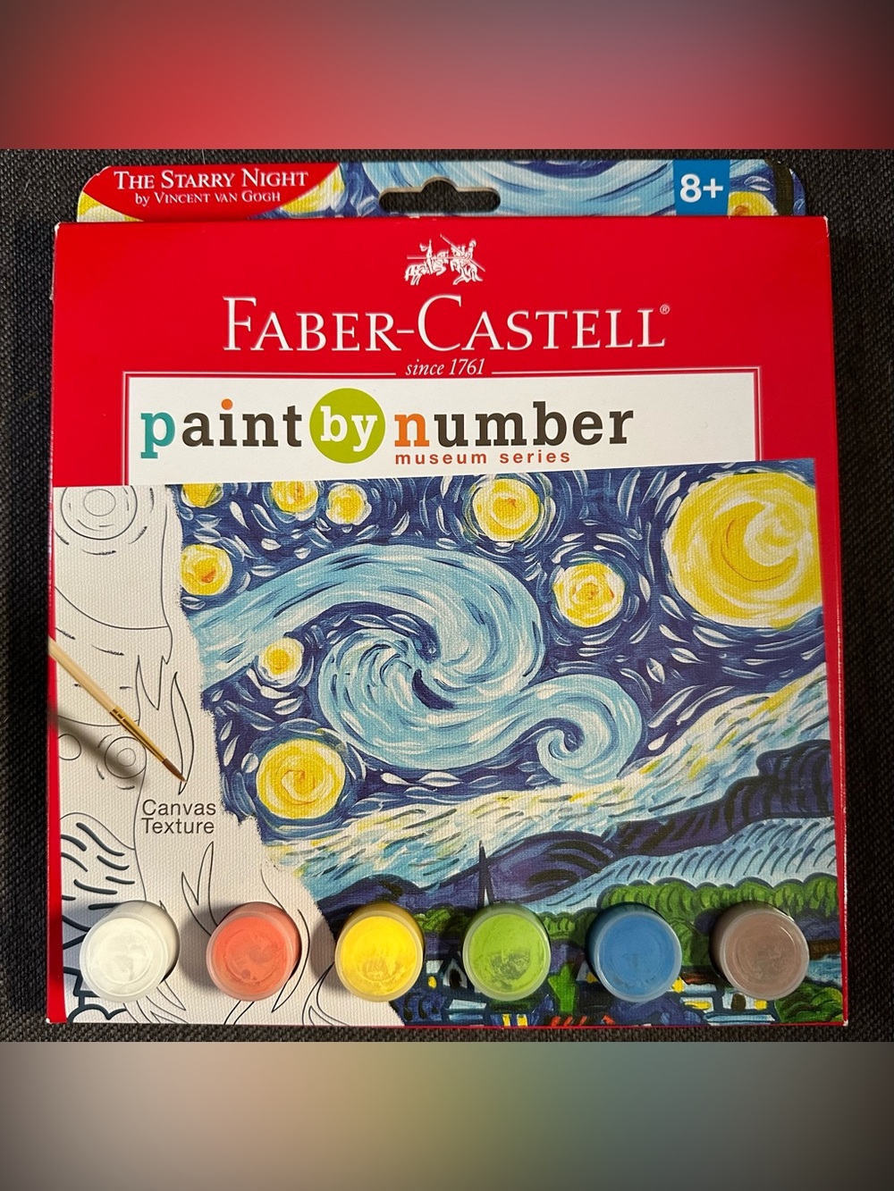 Faber Castell Van Gogh Paint By Number kit